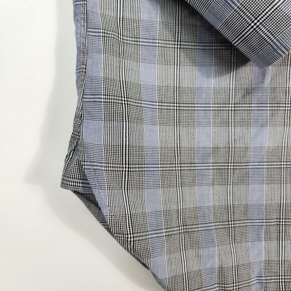 John Varvatos Shirt Mens M Career Wear‎ Preppy Gothic Elegance Rock N Roll Edgy - Picture 5 of 13